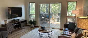 Cedar Cabin on Stilts with 2 decks in the Trees by Lake Lewisville 