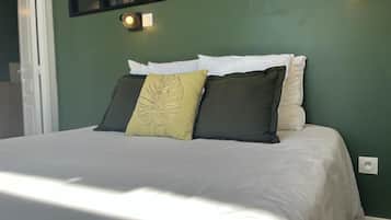 1 bedroom, iron/ironing board, travel crib, free WiFi