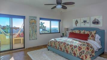 4 bedrooms, in-room safe, iron/ironing board, travel cot