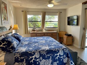 1 bedroom, iron/ironing board, free WiFi, bed sheets - OV 316 Golf Course View Condo - Paradise Vacation Rental in Ocean Village (Fort Pierce)