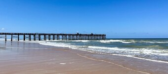 Stylish Family Retreat with Heated Pool, Bikes & More Near Parks & Beaches