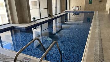 Indoor pool, outdoor pool