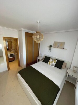 2 dormitorios, wifi gratis, ropa de cama y accesible en silla de ruedas