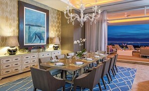 Dining - Luxurious 4BR residence Vidanta Grand Luxxe Nuevo Vallarta (Nuevo Vallarta)