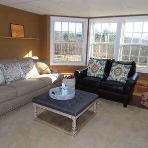 Smart TV, fireplace, video games, DVD player - Modern private home 30 acres w/ pool, river, billiards, & near 4 ski mtns (Townshend)