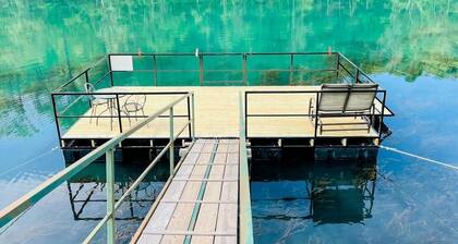 Riverfront House near Cow Shoals - King bed & WiFi