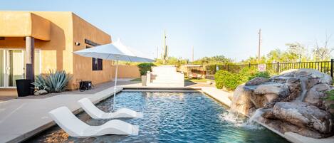 Außenpool, beheizter Pool