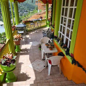 Udendørs spisemuligheder