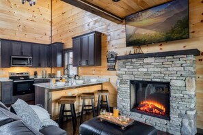 Interior - Views + Hot Tub + Game Room | 3 King Suites (Gatlinburg)