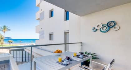 NEW !! Luxury apartment Sa Maniga, sea view, beach, 2 people, WIFI