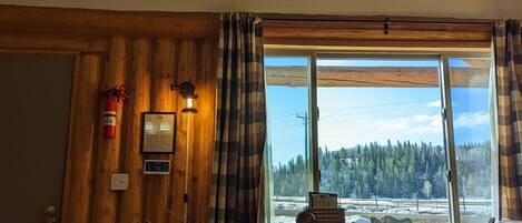 Blick von der Unterkunft