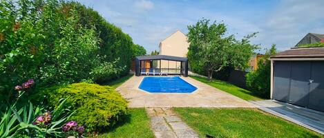 Indendørs pool, udendørs pool