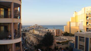 Udsigt fra overnatningsstedet