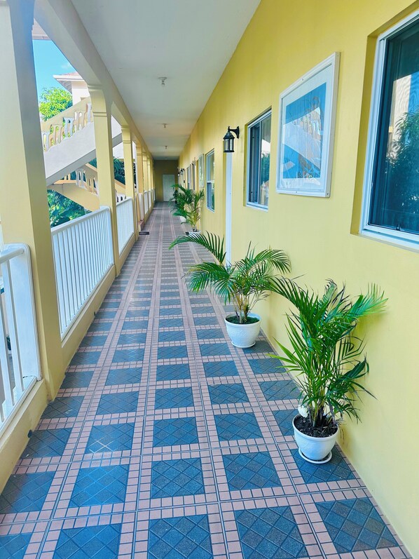 Enceinte de l’hébergement