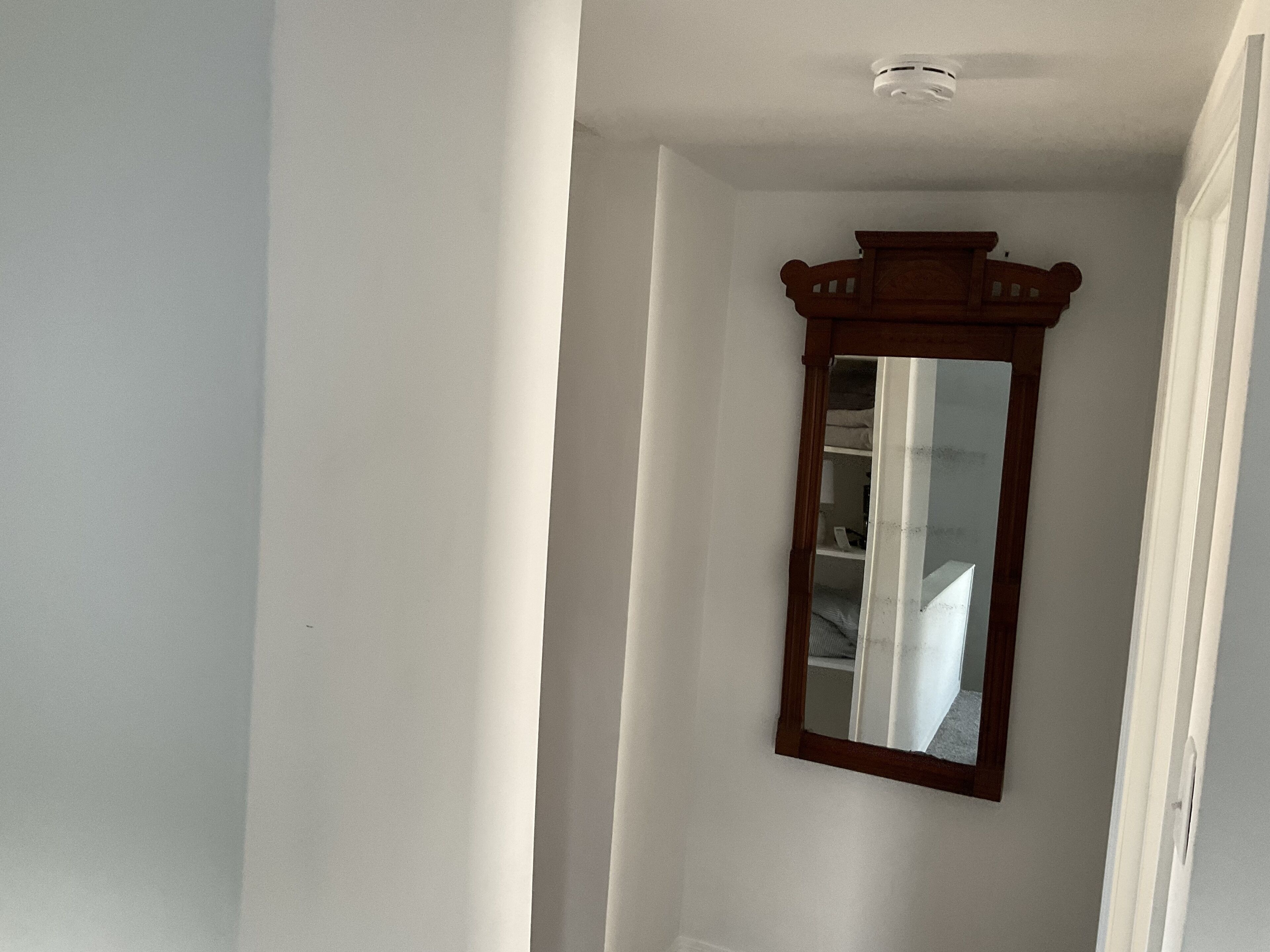 The Buschmann mirror from the Forestville homestead. 