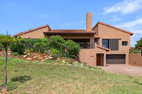 Majoituspaikan julkisivu