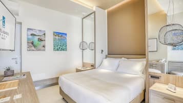 Camera Superior, vista mare | Biancheria da letto di alta qualità, materassi in memory foam, minibar
