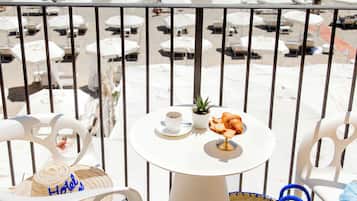 Superior Triple Room, Sea View | Premium bedding, memory foam beds, minibar, in-room safe