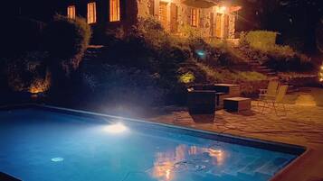 Außenpool, beheizter Pool