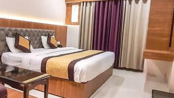 Premium bedding, free WiFi, bed sheets