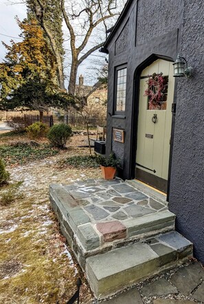 Exterior detail - Historic Rustic Kingston Home. (KINGSTON)