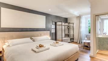 1 chambre, fer et planche Ă repasser, Wi-Fi gratuit, draps fournis