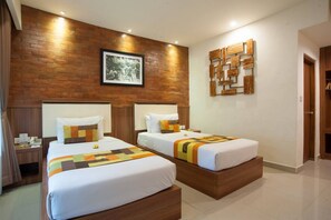 1 室のベッドルーム、デスク、アイロン / アイロン台、WiFi (無料)