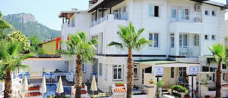 Fassade der Unterkunft