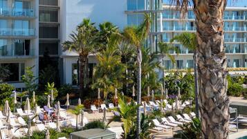 Façana frontal de l'allotjament