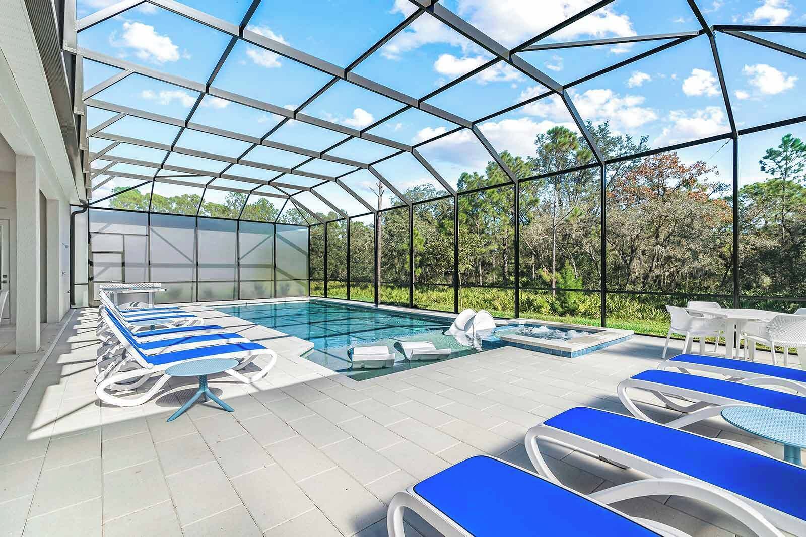 Piscine chauffée