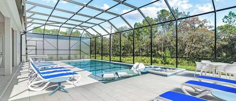 Piscine chauffée