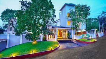 Façade de l’hébergement