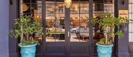 Façade de l’hébergement