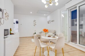 Apartment, 1 Bedroom | Living area - Waterfront Modern Apartment with Terrace (Bari)