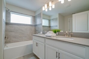Shower, hair dryer