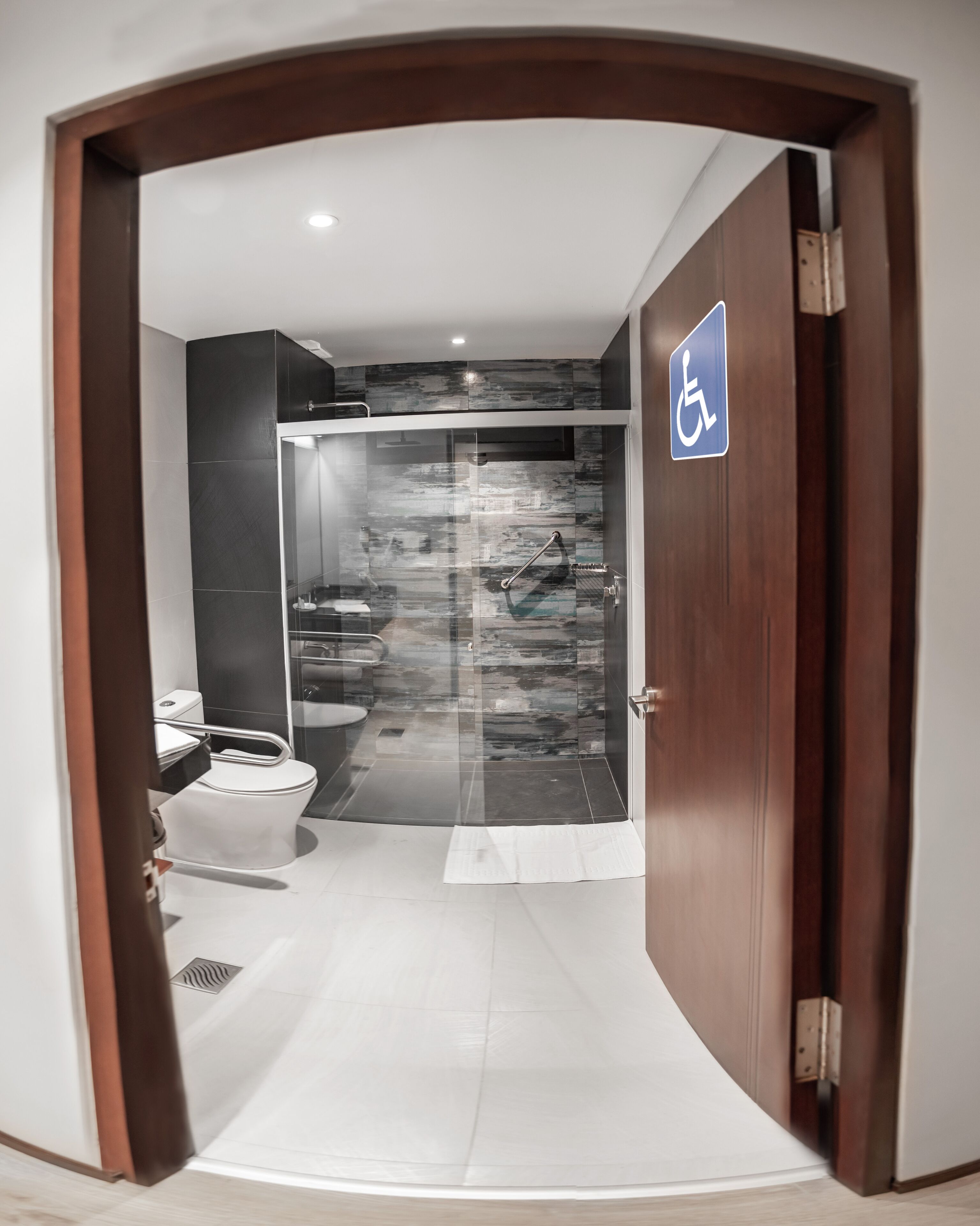 free toiletries, hair dryer, towels, soap