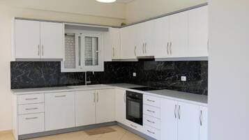 Penthouse, 1 Bedroom | Private kitchen | Mini-fridge, paper towels
