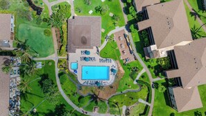 Una piscina climatizada
