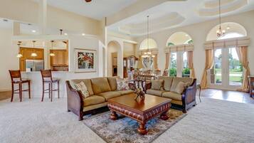 House (2605 Beach Parkway) | Living room | Smart TV