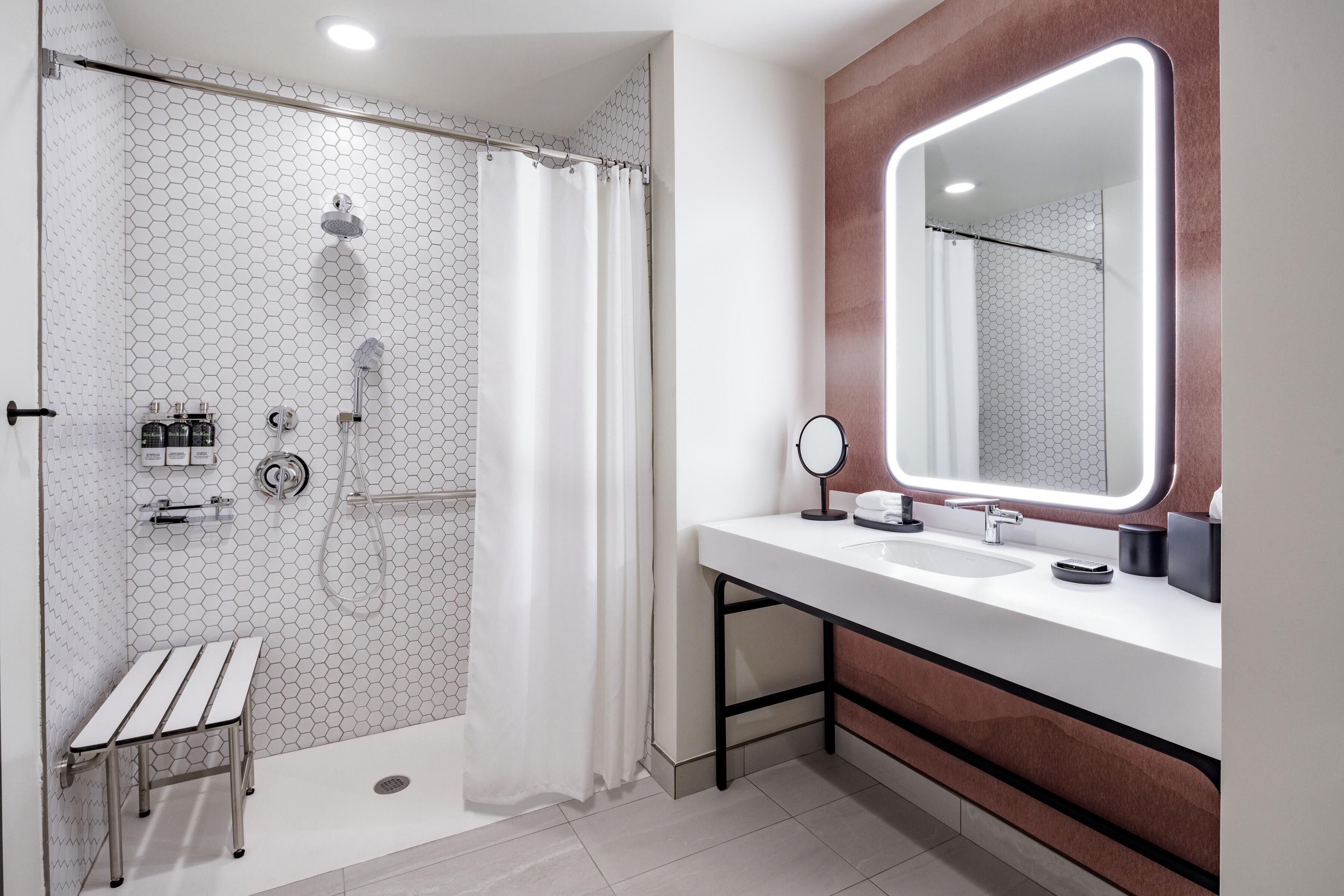 room, 1 king bed, accessible (with shower) | 1 bedroom, premium bedding, pillow-top beds, in-room safe