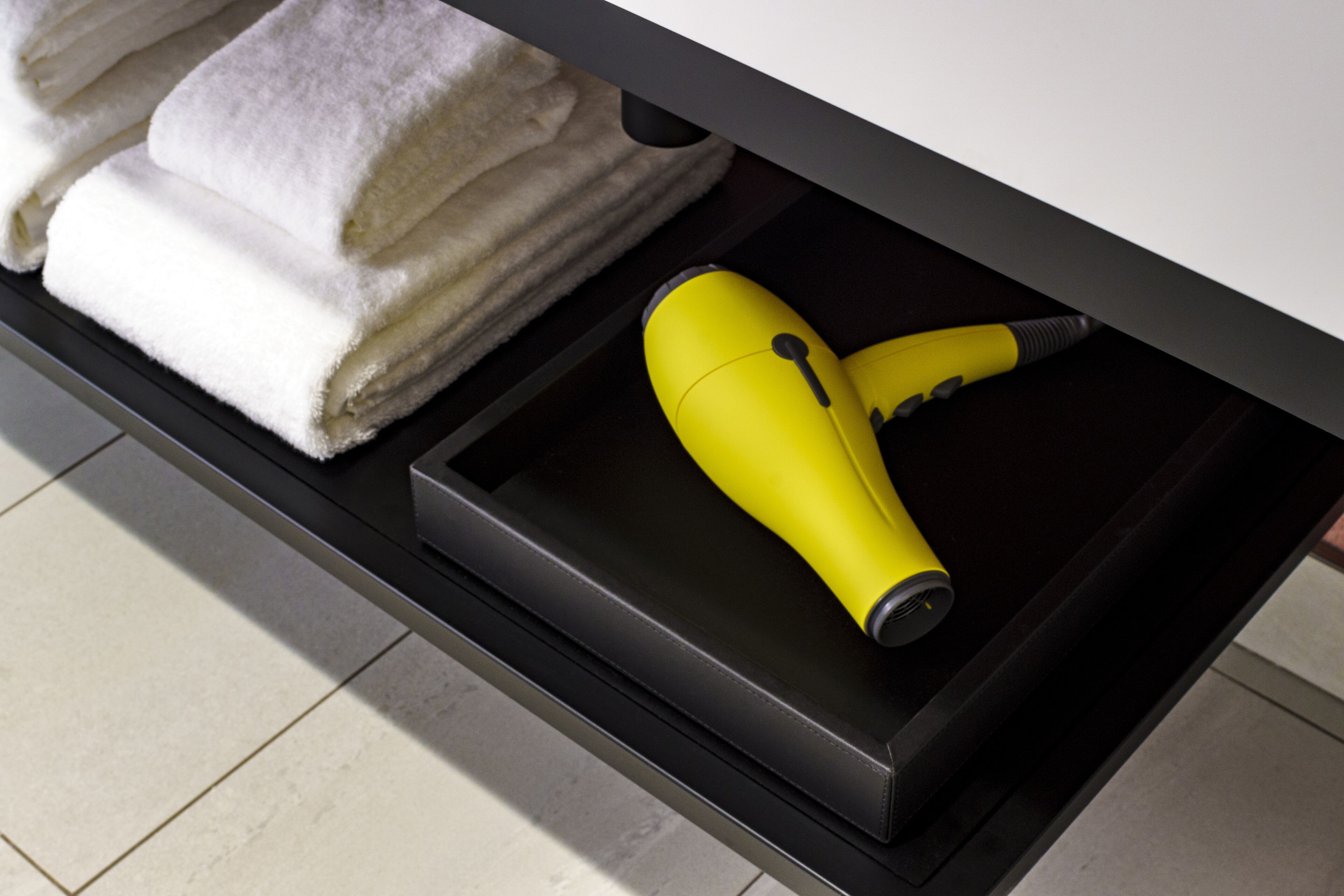 shower, bathrobes, towels