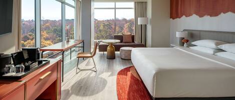 Studio Suite, 1 King Bed | 1 bedroom, premium bedding, pillowtop beds, in-room safe