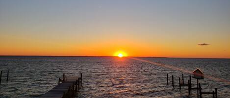 Playa en los alrededores, camastros y toallas de playa