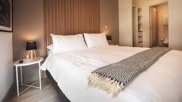 Loft (1302) | Didekorasi berbeda-beda, tirai kedap cahaya, dan setrika/meja setrika