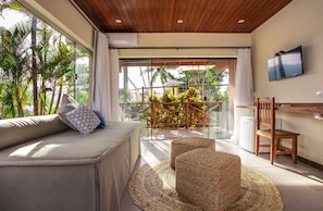 Master Externa | Ropa de cama hipoalergénica, minibar, caja fuerte y ropa de cama