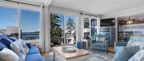 TV, video games, DVD player, books