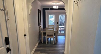 Great quiet family friendly location near chambers Bay. Private covered patio.