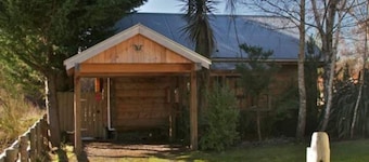 Gorgeous Log Cabin, Outdoor Bath & Mountain Views