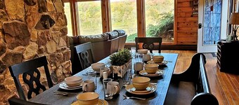 Lodge w/ INDOOR PRIVATE HEATED POOL + Hot Tub + Fire Pit + Pond, on 19 acres