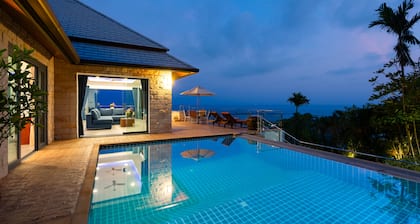 Tropical Villa a new stunning sea view Villa